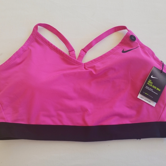 ‼SOLD‼ Nike Indy Active Yoga Sportsbra Pink Top - Picture 11 of 16
